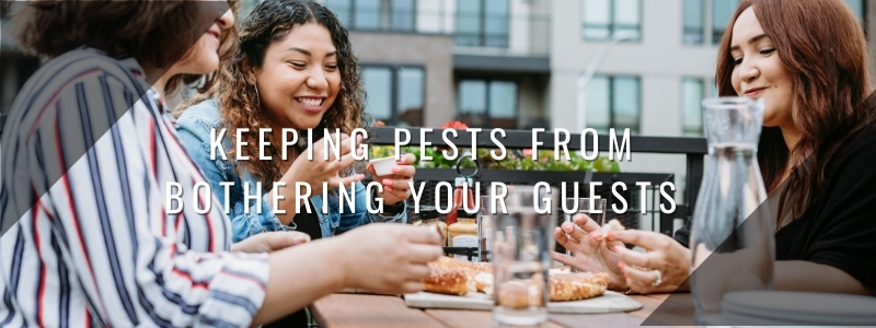 Keeping Pests From Bothering Your Guests 1
